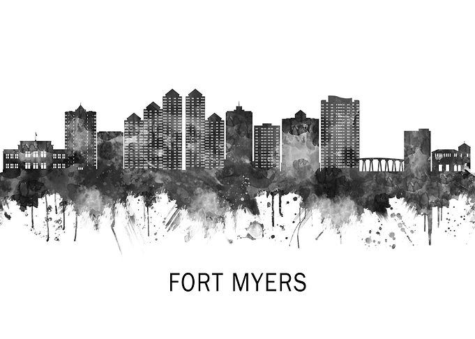 Fort Myers Florida Skyline