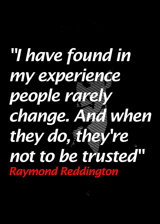 Raymond Reddington Quotes