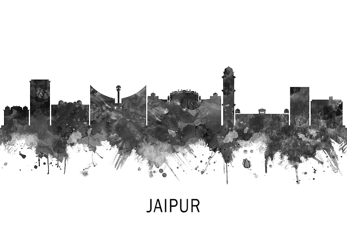 Jaipur Rajasthan Skyline