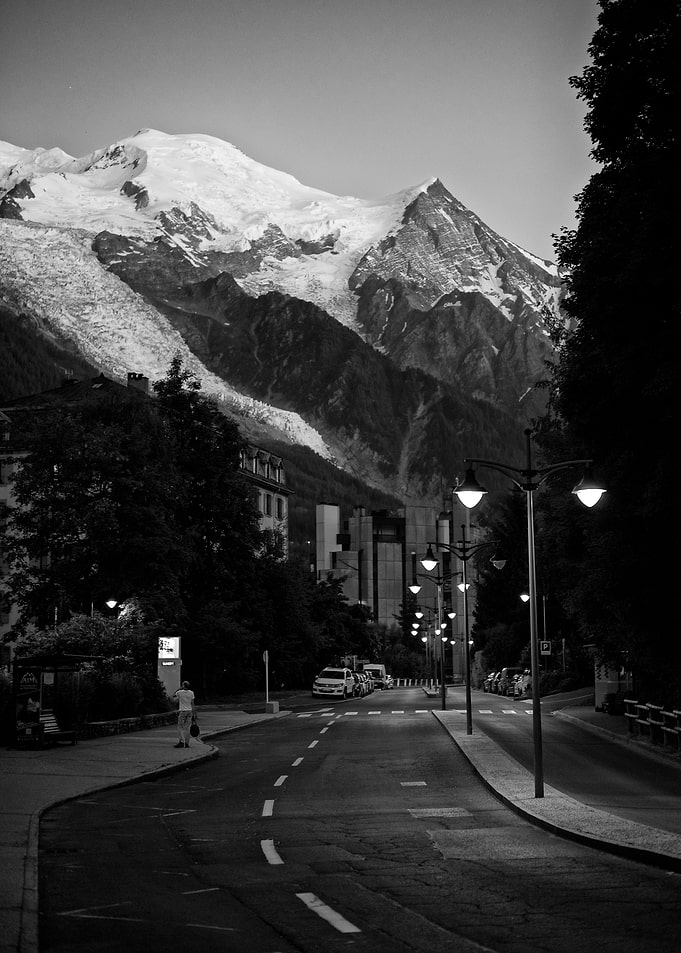 Mont Blanc in Chamonix