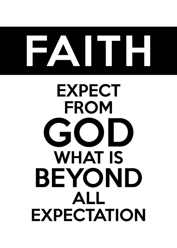 Faith Expects Beyond