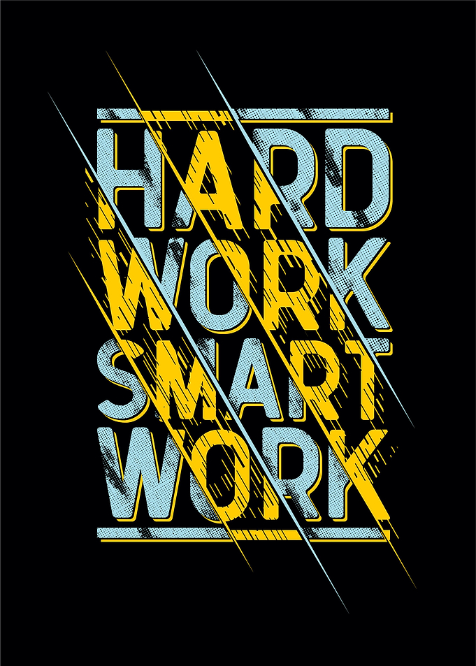 hard work smart work