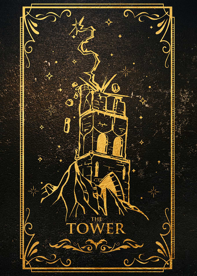 The TOWER Tarot card