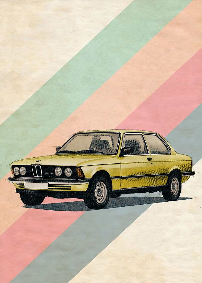 BMW VINTAGE RAINBOW