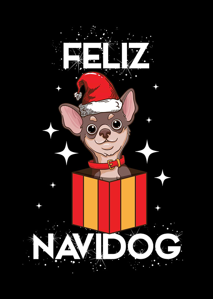 Chihuahua Feliz Navidog