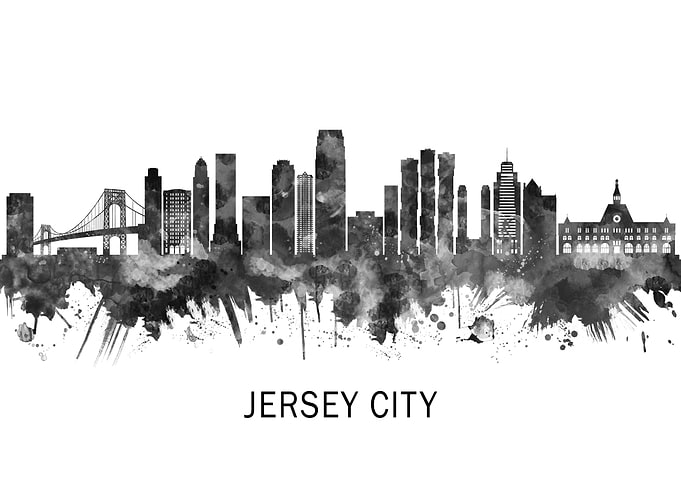 Jersey city Skyline
