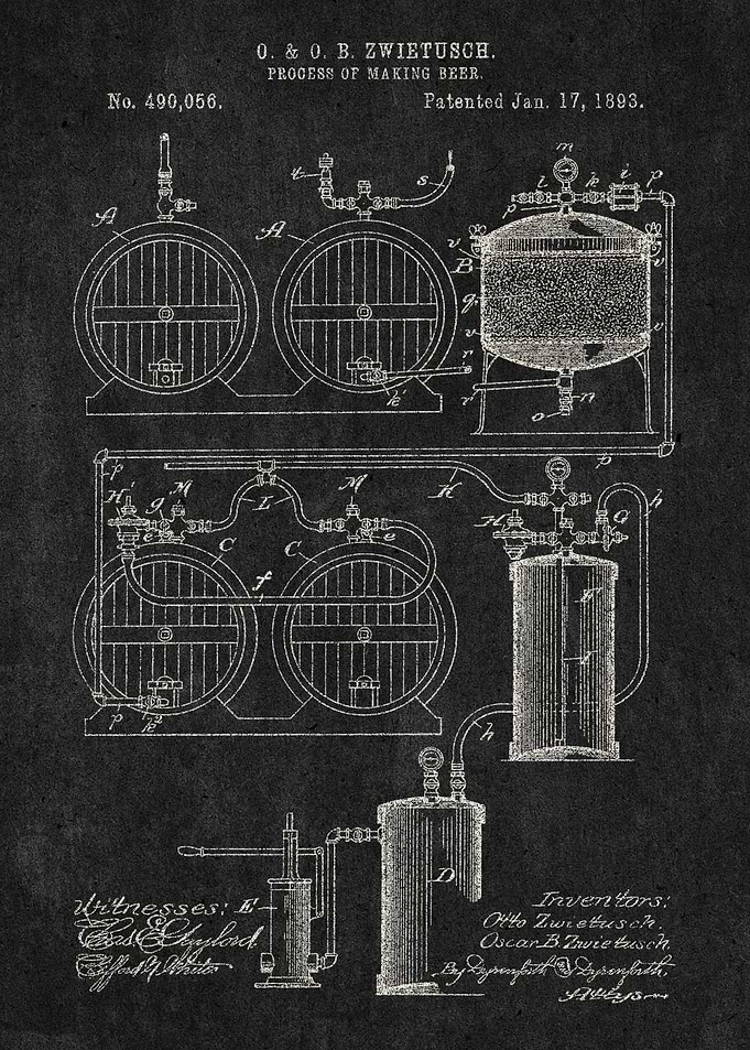 1893 Making Beer
