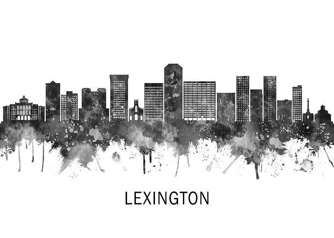 Lexington Kentucky Skyline