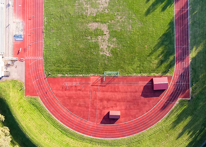 End Of A Sports Field