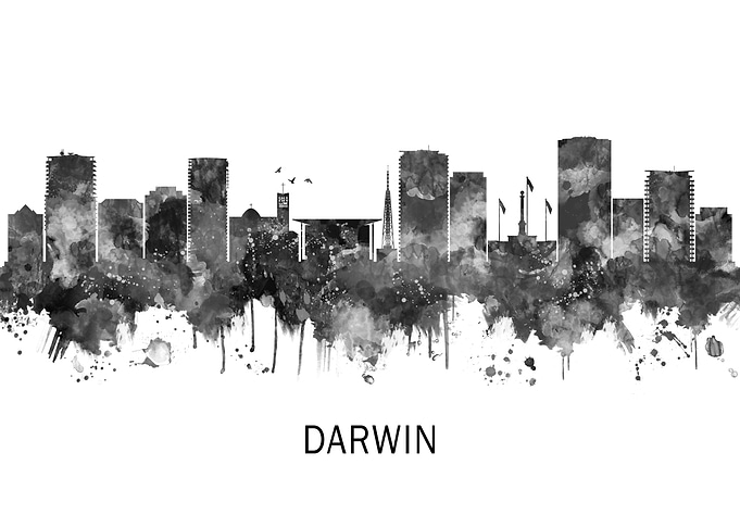 Darwin Australia Skyline