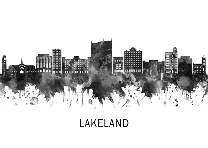 Lakeland Florida Skyline