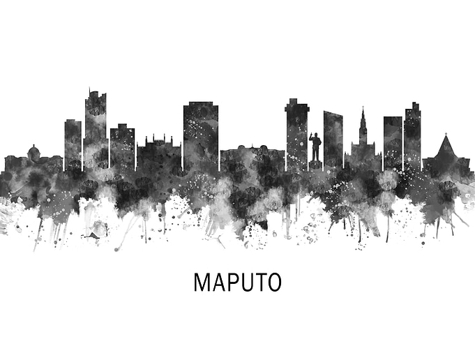 Maputo Mozambique Skyline