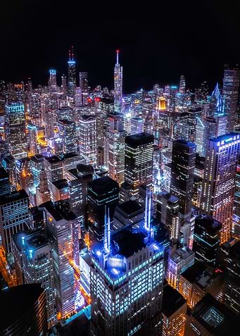 Downtown Chicago USA City