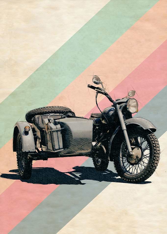 MOTORCYCLE RAINBOW