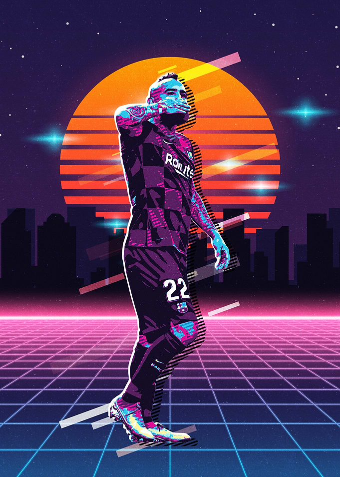 Arturo Vidal 80s
