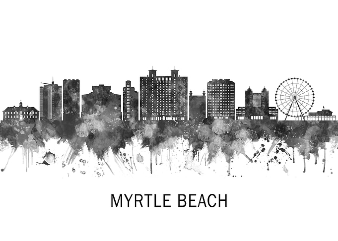 Myrtle Beach SC Skyline