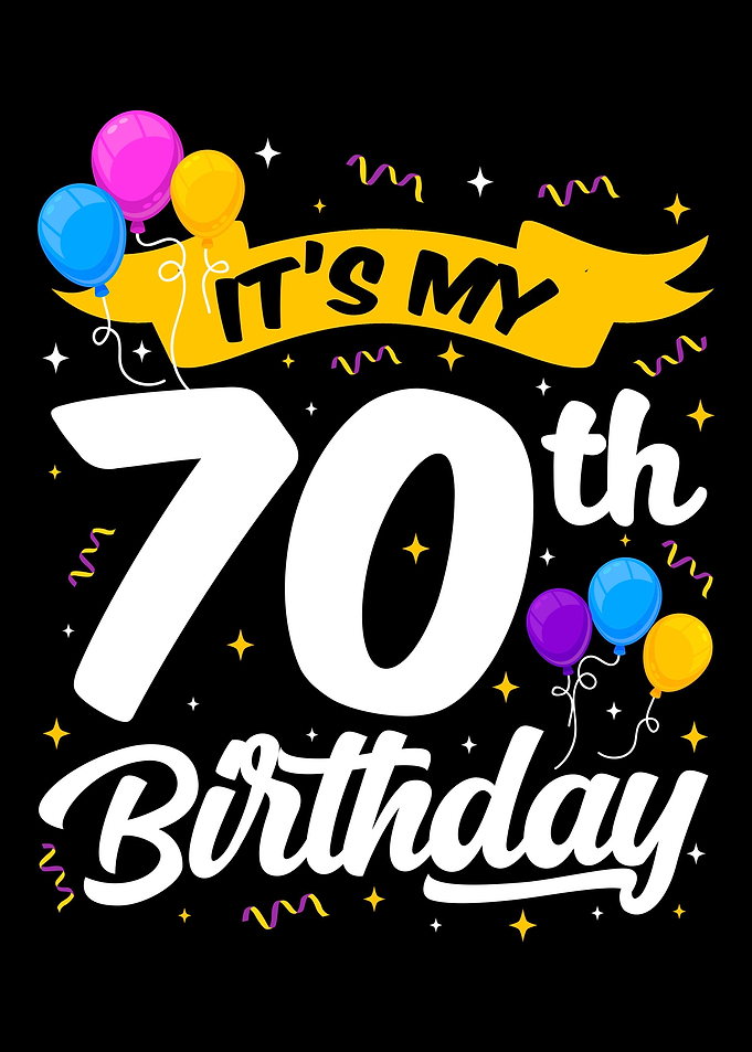 70th Birthday Seventieth