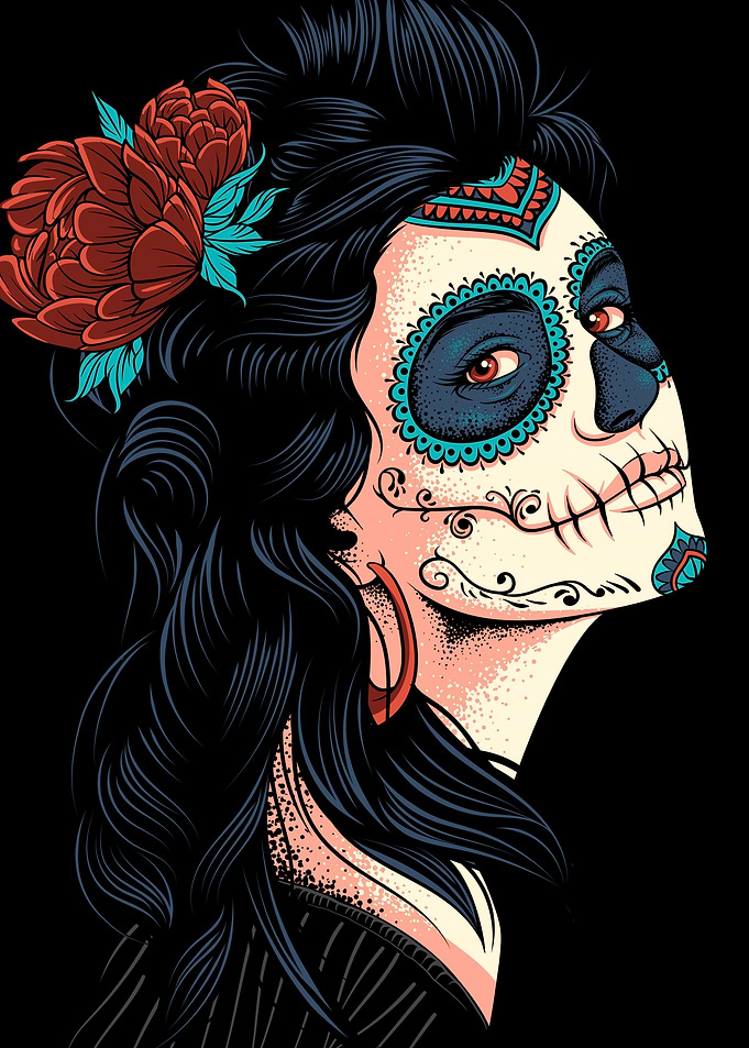 Cute La Calavera Catrina