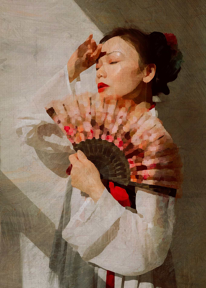 Japanese Girl Sunlight