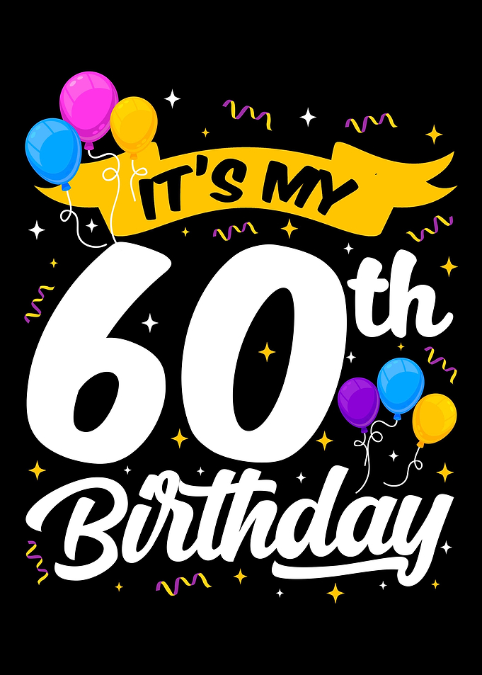60th Birthday Sixtieth 60