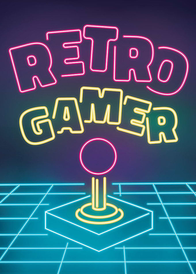Retro Gamer Joystick Game