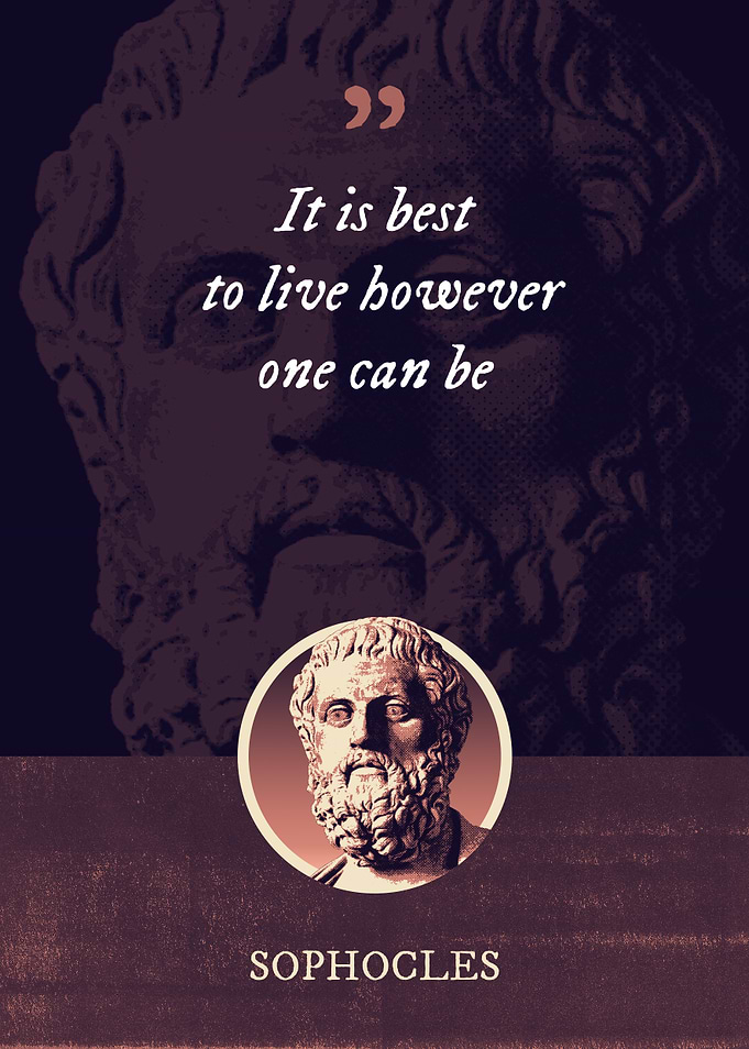 It is best to live however