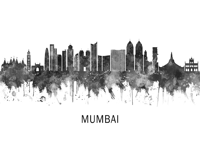 Mumbai Maharashtra Skyline