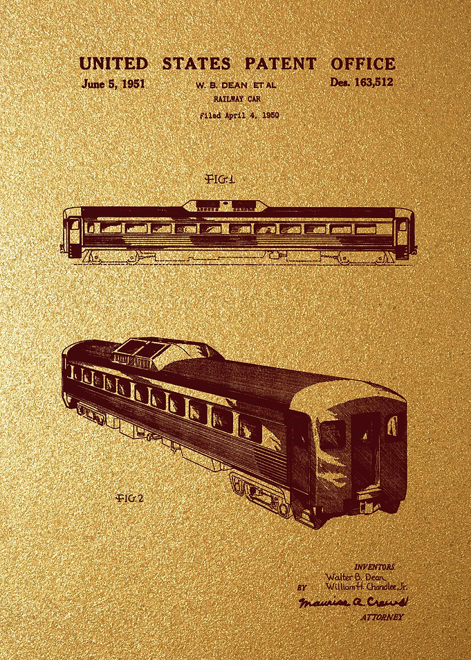 27 Railway Car Patent