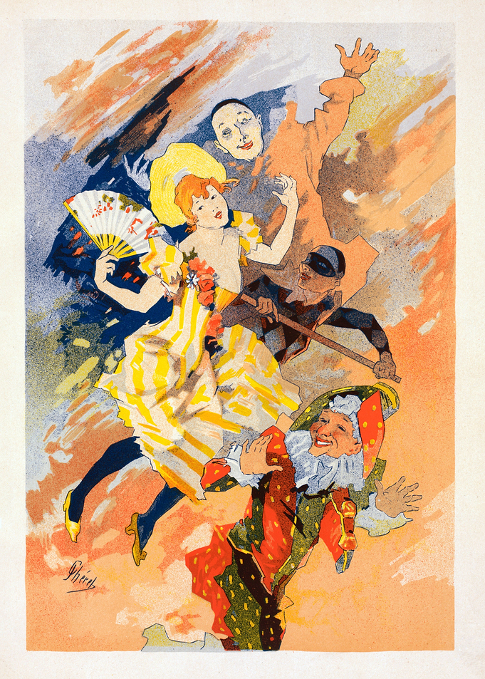 Vintage French Mimes