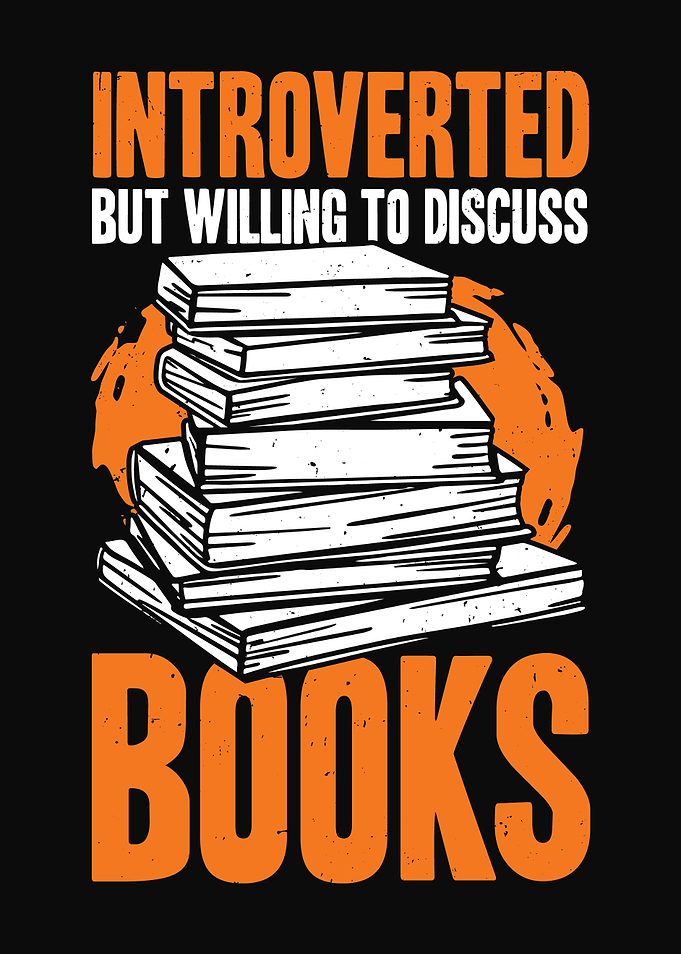 Book Reading Lover Design