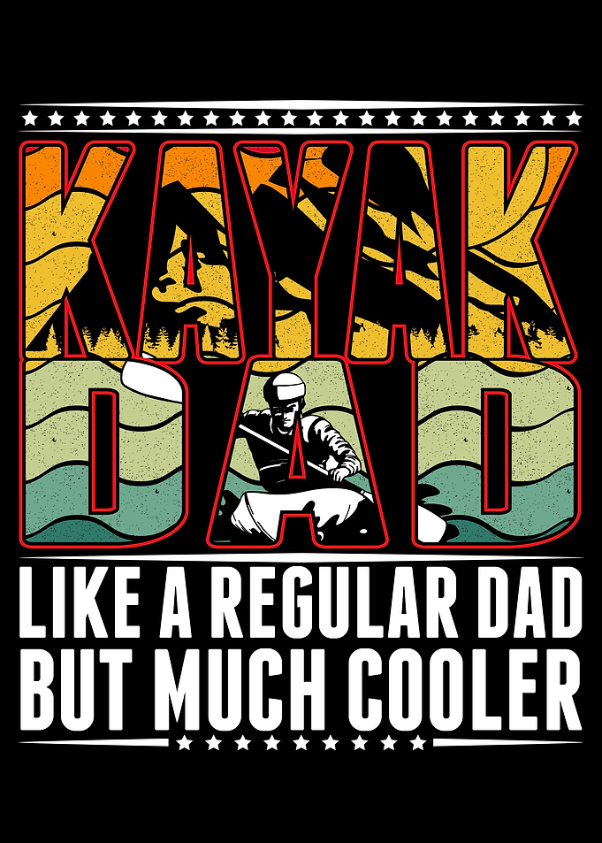 Kayak Dad Kayaker Paddling