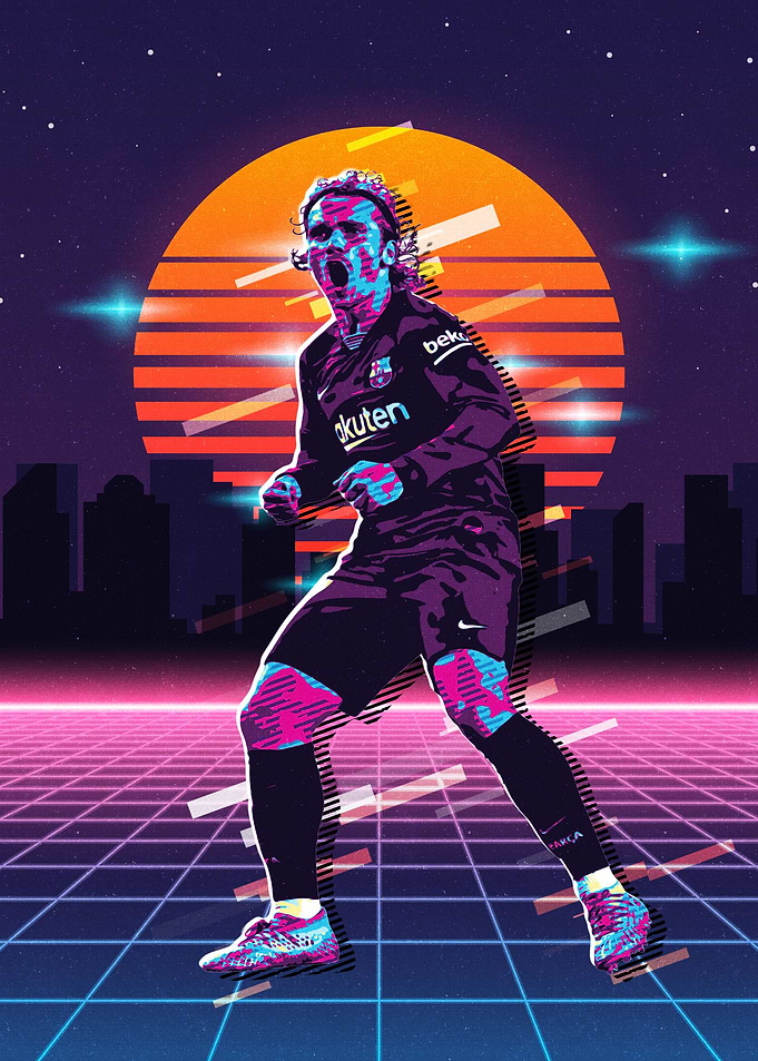 Antoine Griezmann 80s