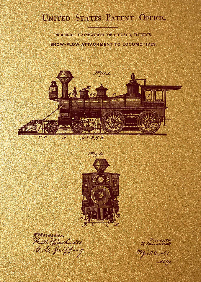 26 Snow Plow Locomotive P