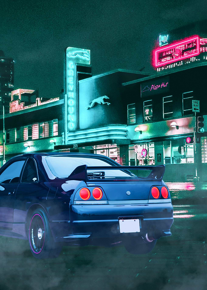 Car Nissan Skyline 2077