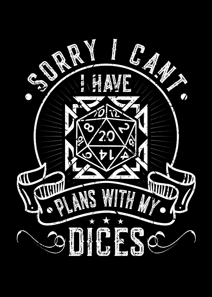 RPG Gamer Tabletop Dice