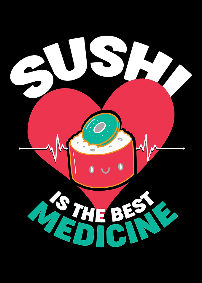 Sushi Japan Funny Japanese