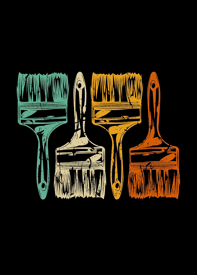 Vintage Brush Painter