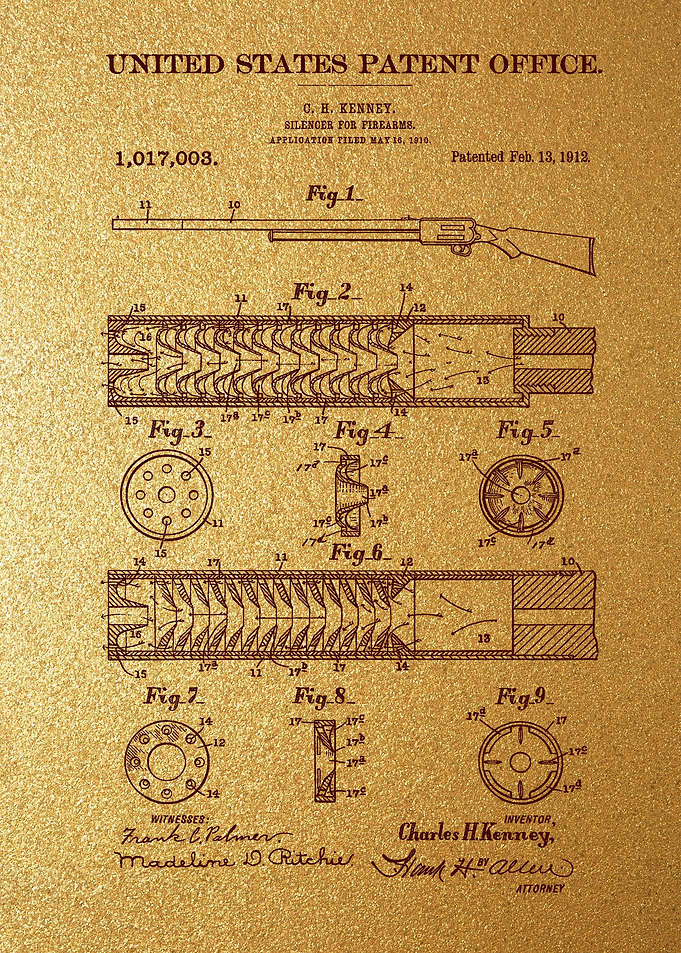 12 Silencer for Firearms
