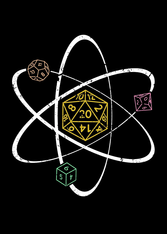 D20 Dice Gift Roleplaying