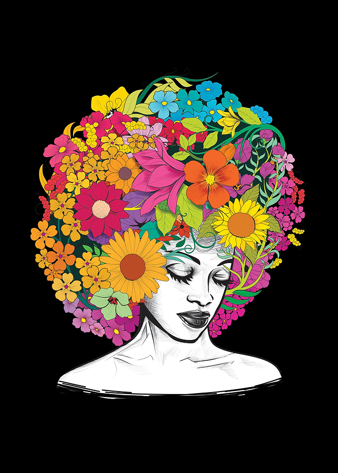 Melanin Queen Afro Women