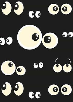 Eyes in the dark