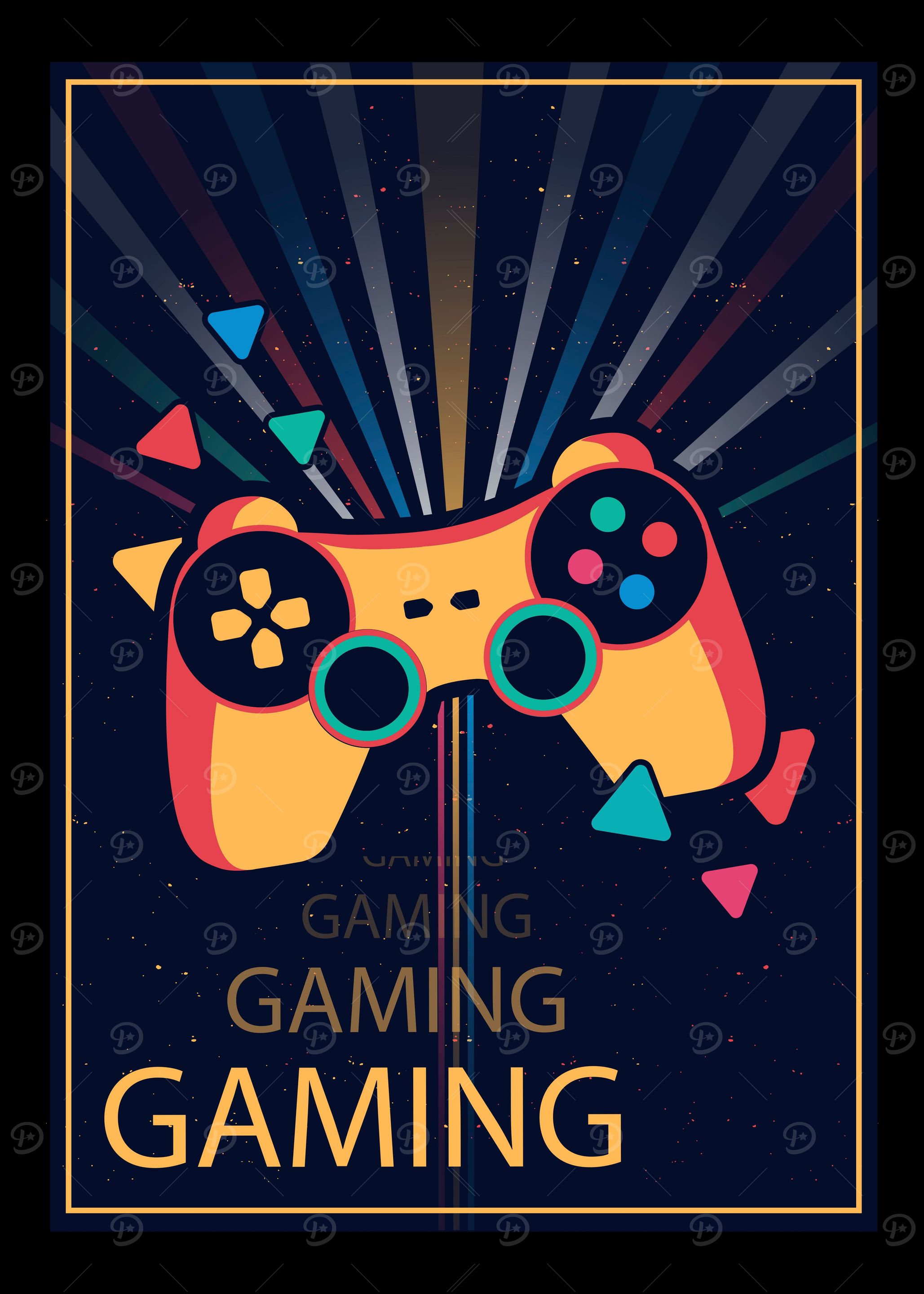 Retro gaming minimalist