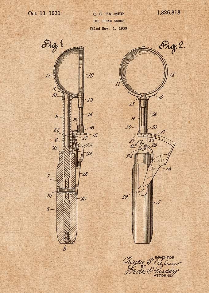 1931 Ice Cream Scoop