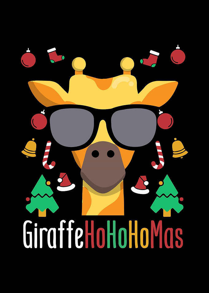 Christmas Giraffe