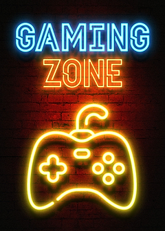 neon video games