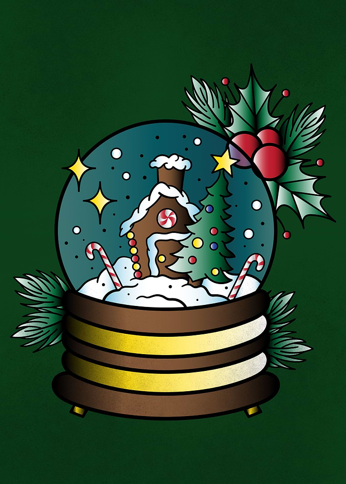 snow globe xmas