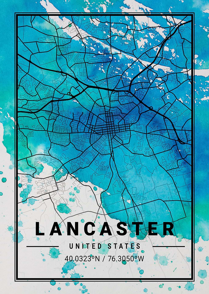 Lancaster Antlia Watercolo