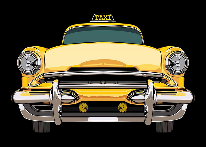 Halloween Yellow Taxi