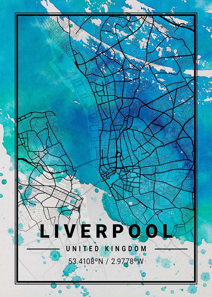 Liverpool Antlia Watercolo