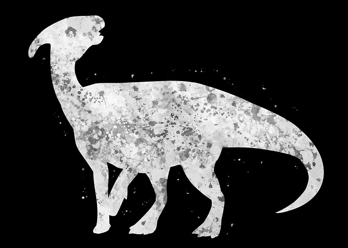Dinosaur Parasaurolophus